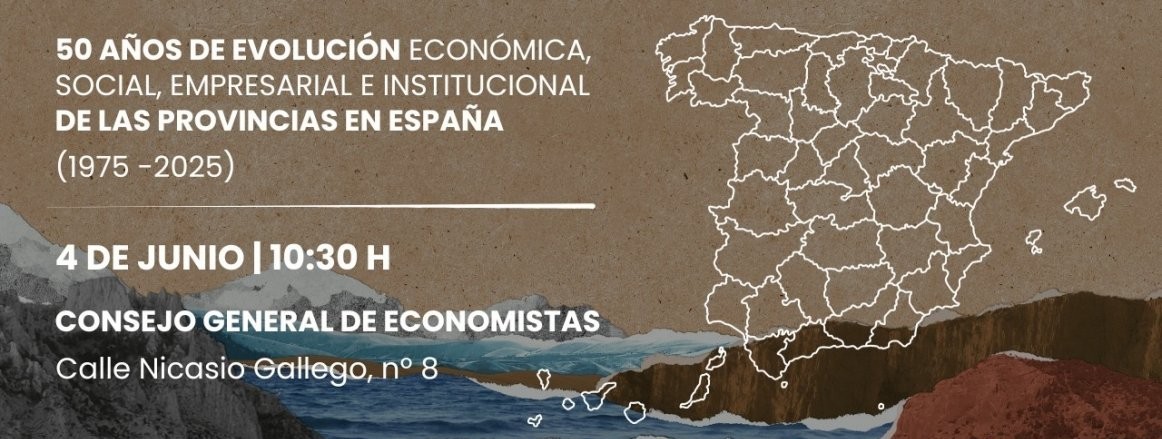 Cámara de España y el Consejo de Economistas presentan el mayor análisis realizado sobre la evolución económica, social e institucional de las provincias españolas en los últimos 50 años